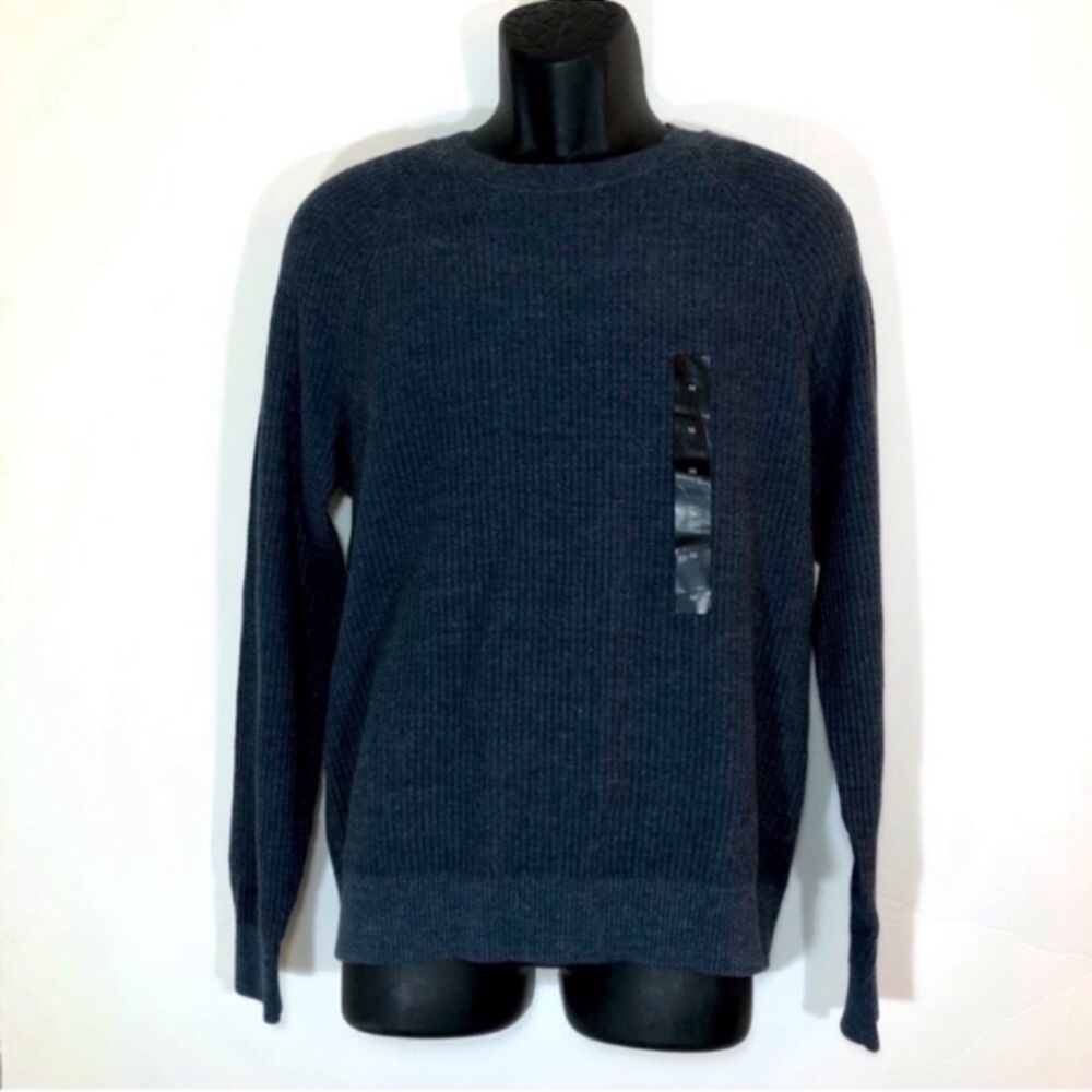 NEW Banana Republic Men’s Size Medium 100% Cotton Ribbed Crewneck sweater NWT
